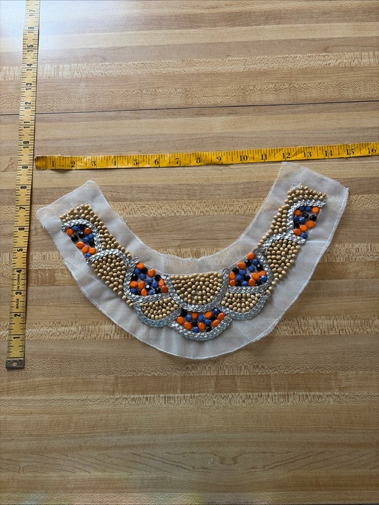 The Unbranded Brand Accessories - Vintage Appliqué for Decoration neckline blouse, dress